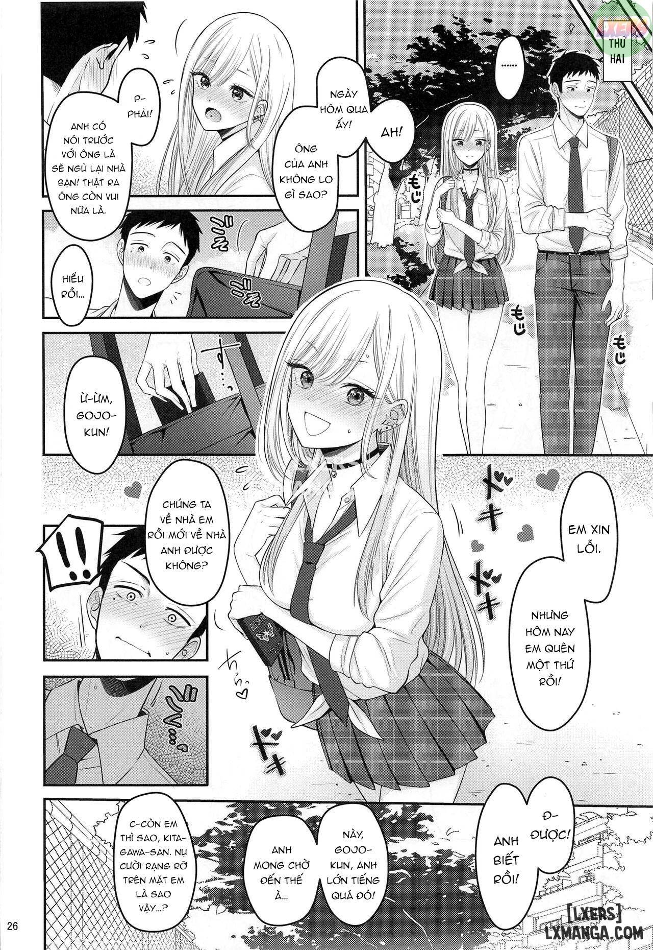 Gojou-kun no Koto ga Daishuki Sugite Yona Yona Hakadotte Ita Koto ga Bareta Ken - Chapter 1 trang 28