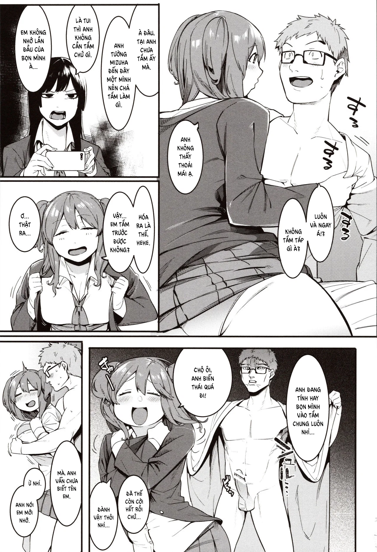Mizuha ni Oshioki! - Chapter 2 trang 9