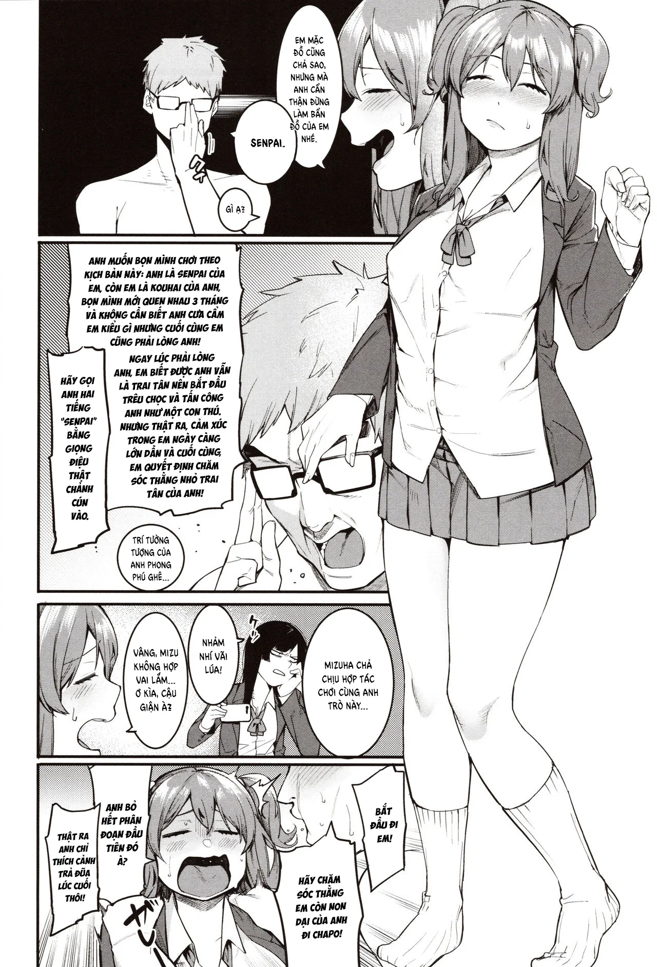 Mizuha ni Oshioki! - Chapter 2 trang 20