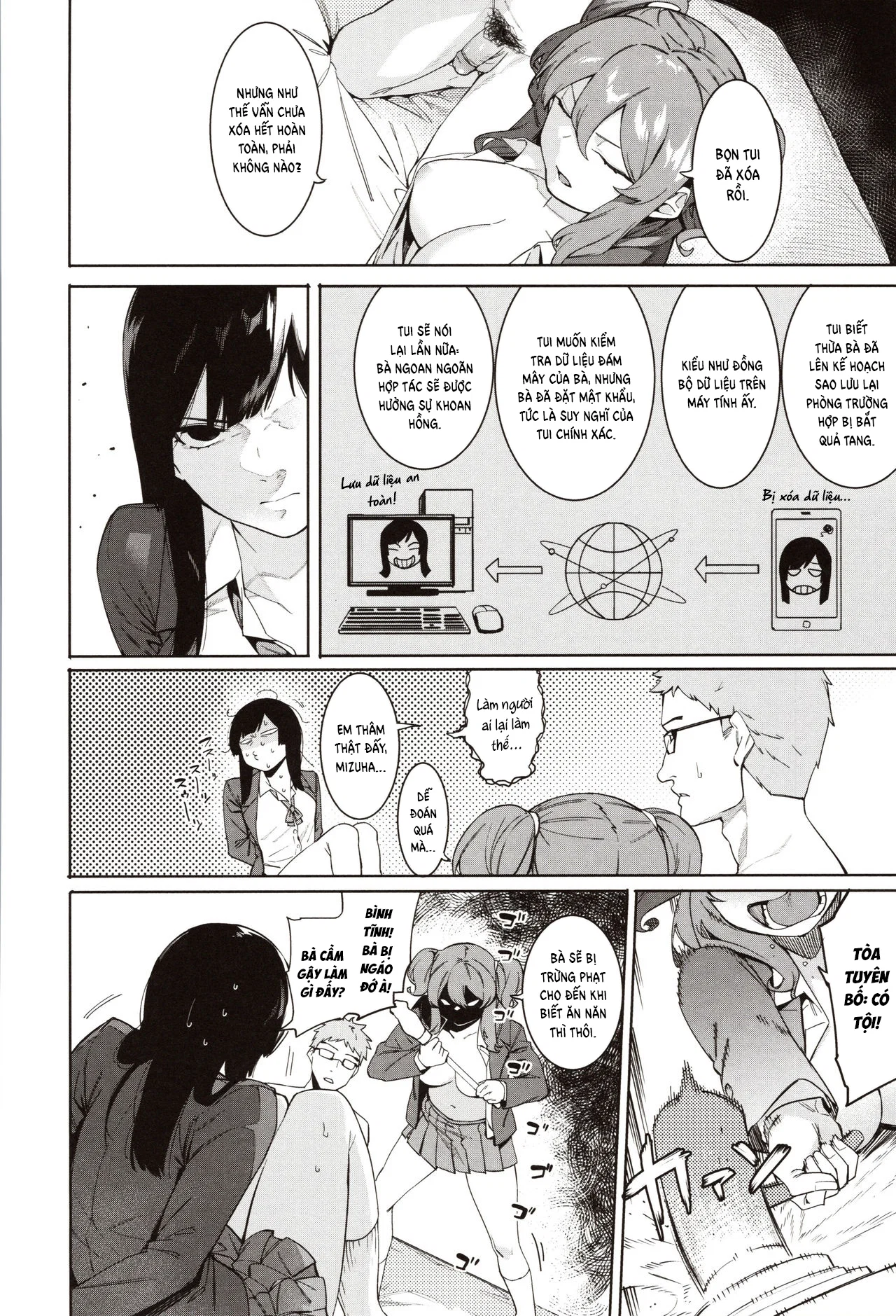Mizuha ni Oshioki! - Chapter 3 trang 6