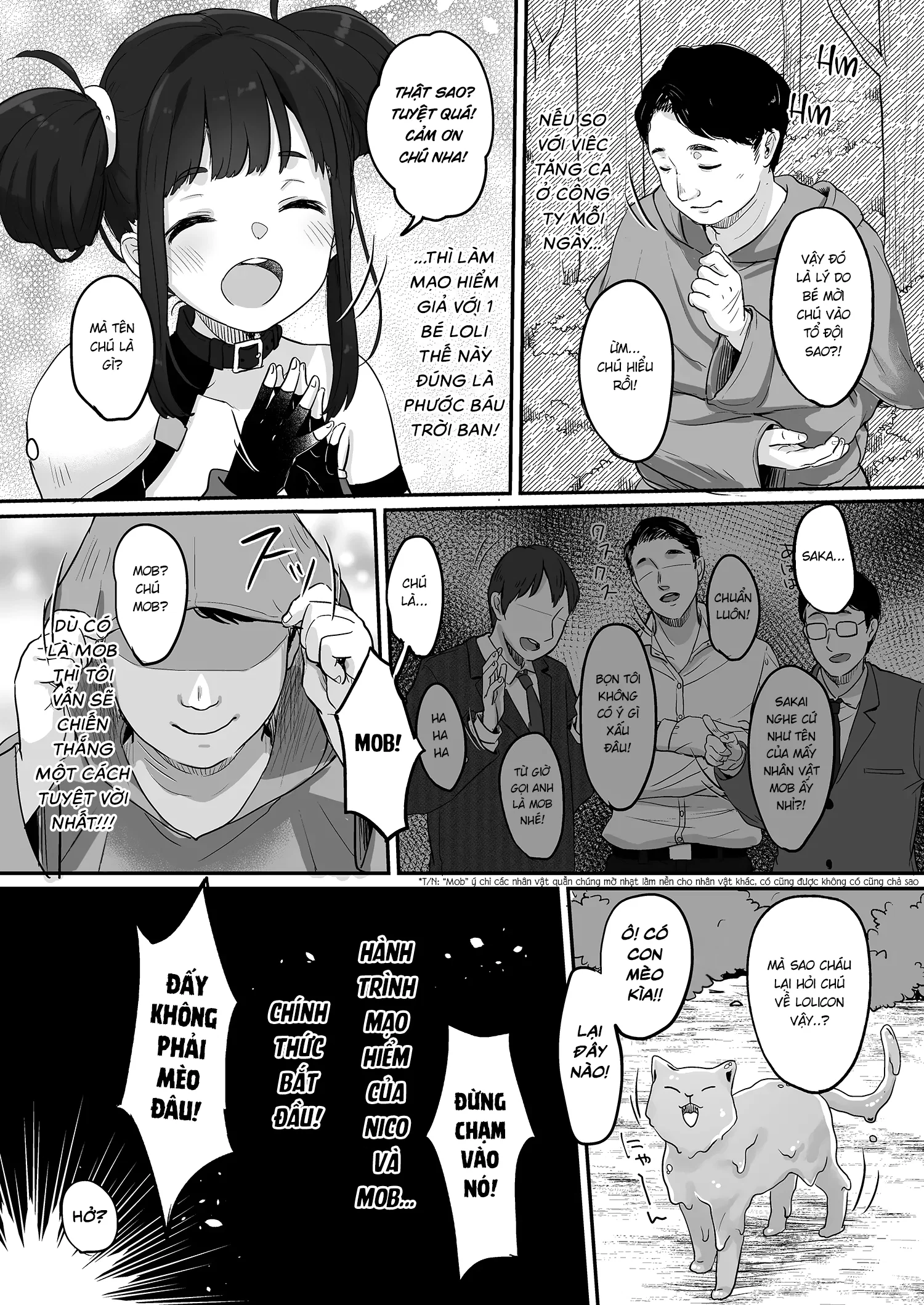 Hành trình mạo hiểm dị giới của Nico và Mob - Oneshot trang 7