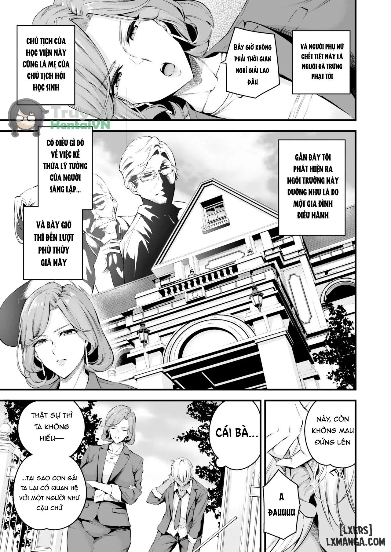 Shiramine Gakuen no Mesubuta Rijichou Zenpen - Chapter 1 trang 5