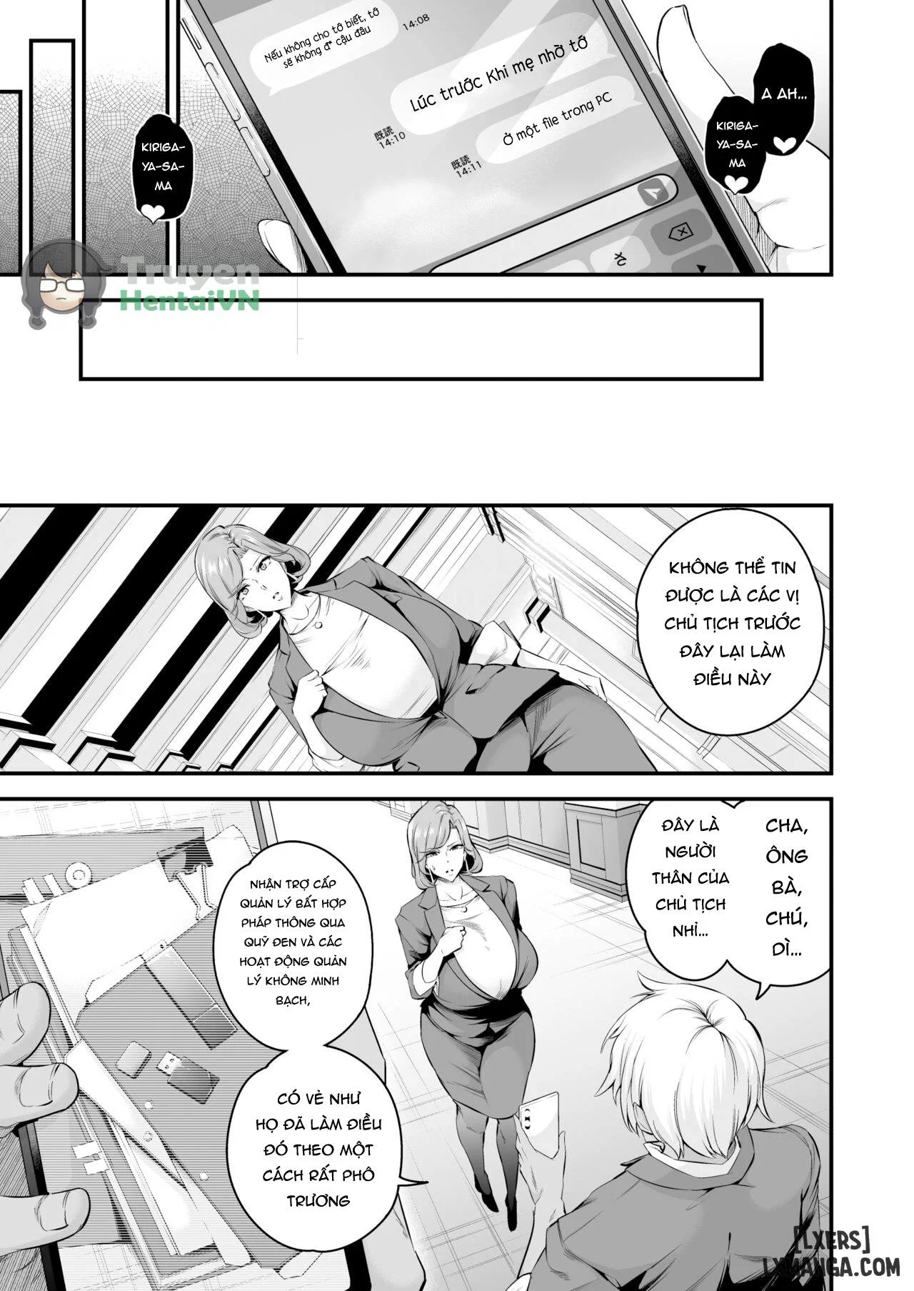 Shiramine Gakuen no Mesubuta Rijichou Zenpen - Chapter 1 trang 9