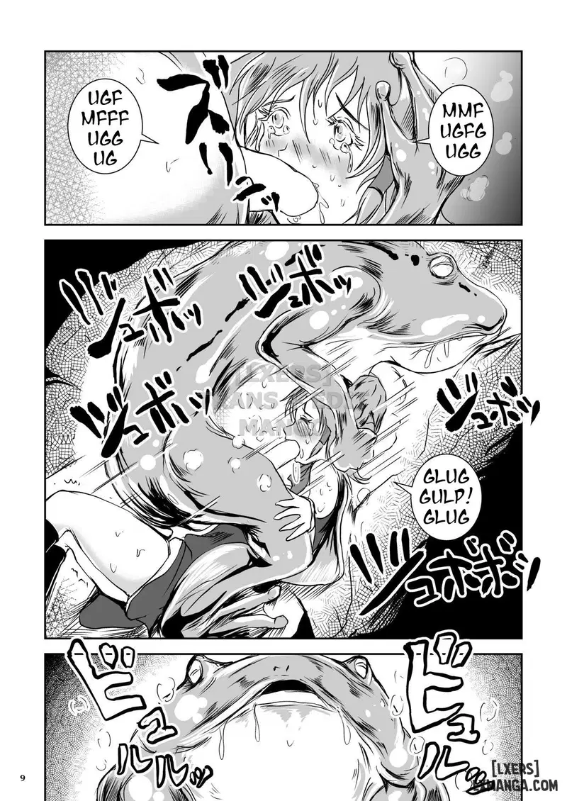 Atsui Suana de Ase-Ippai no Kaeru Kan - Chapter 1 trang 9