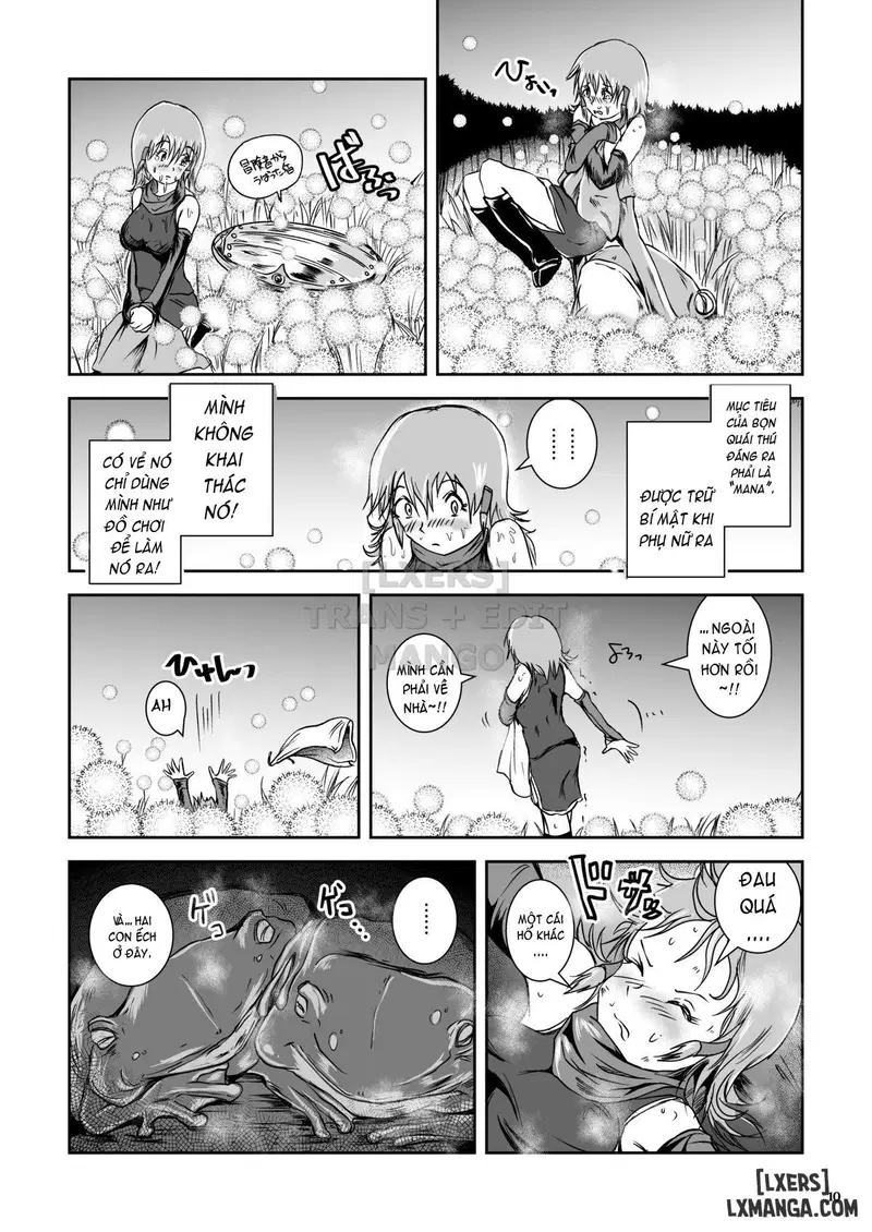 Atsui Suana de Ase-Ippai no Kaeru Kan - Chapter 1 trang 10