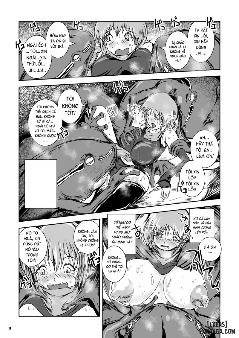 Atsui Suana de Ase-Ippai no Kaeru Kan - Chapter 1 trang 11