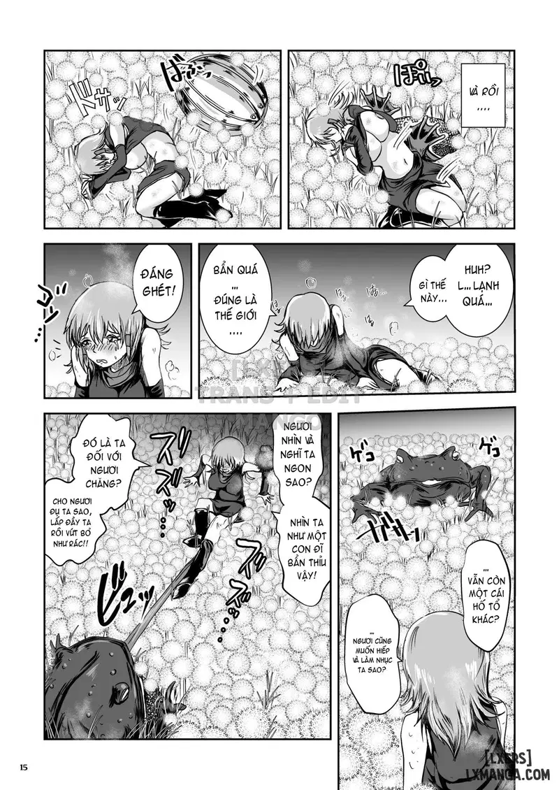 Atsui Suana de Ase-Ippai no Kaeru Kan - Chapter 1 trang 15