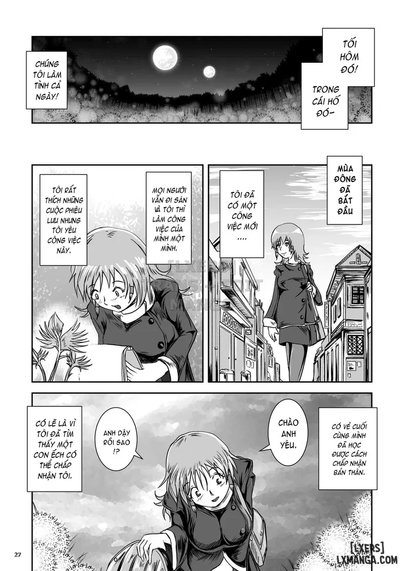 Atsui Suana de Ase-Ippai no Kaeru Kan - Chapter 1 trang 27