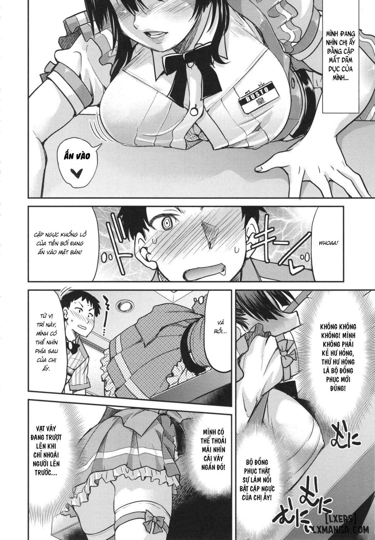 Toretate Famiresu Senpai wo Gyuutto Shibatta Gochisou Don - Chapter 1 trang 8