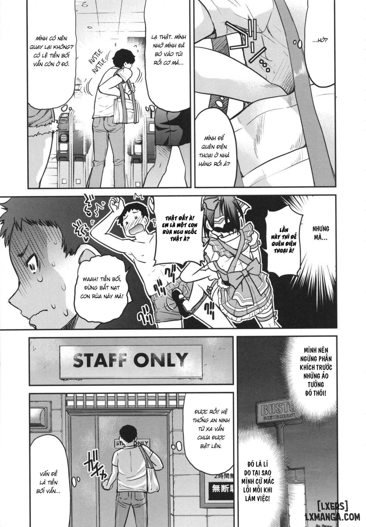Toretate Famiresu Senpai wo Gyuutto Shibatta Gochisou Don - Chapter 1 trang 13
