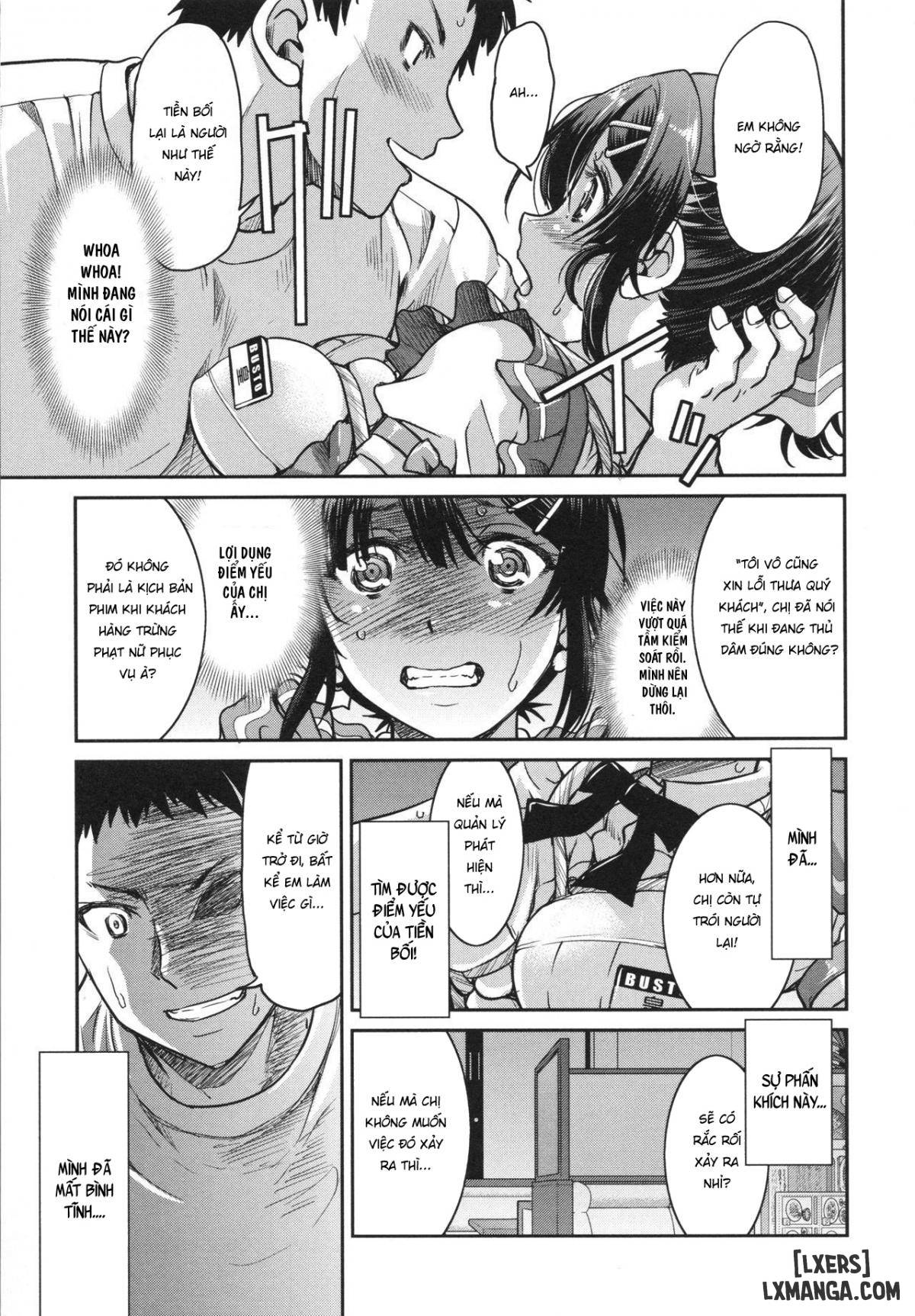 Toretate Famiresu Senpai wo Gyuutto Shibatta Gochisou Don - Chapter 1 trang 19