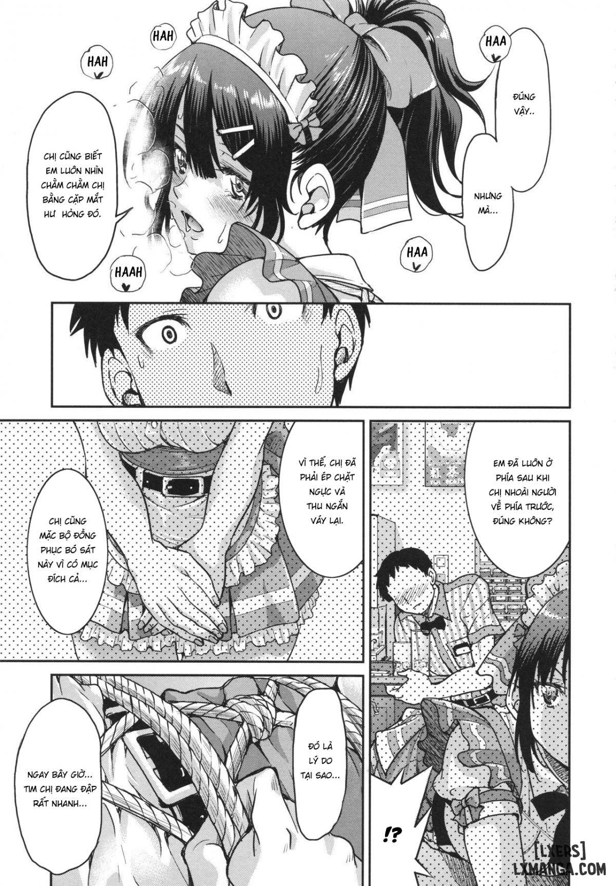 Toretate Famiresu Senpai wo Gyuutto Shibatta Gochisou Don - Chapter 1 trang 25