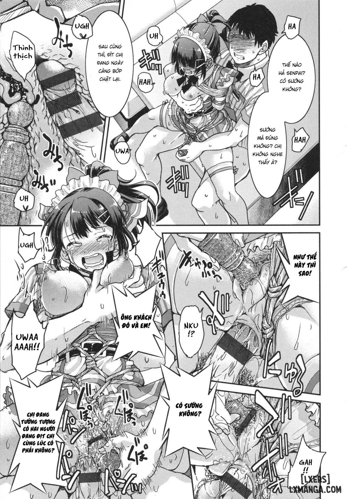 Toretate Famiresu Senpai wo Gyuutto Shibatta Gochisou Don - Chapter 1 trang 31