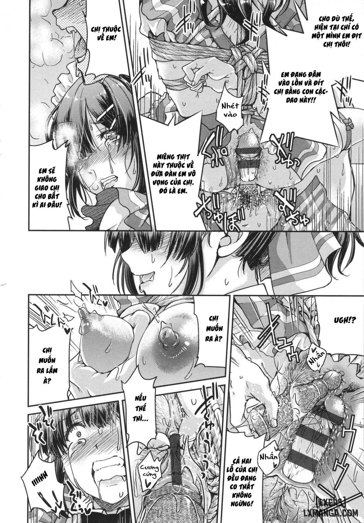 Toretate Famiresu Senpai wo Gyuutto Shibatta Gochisou Don - Chapter 1 trang 32