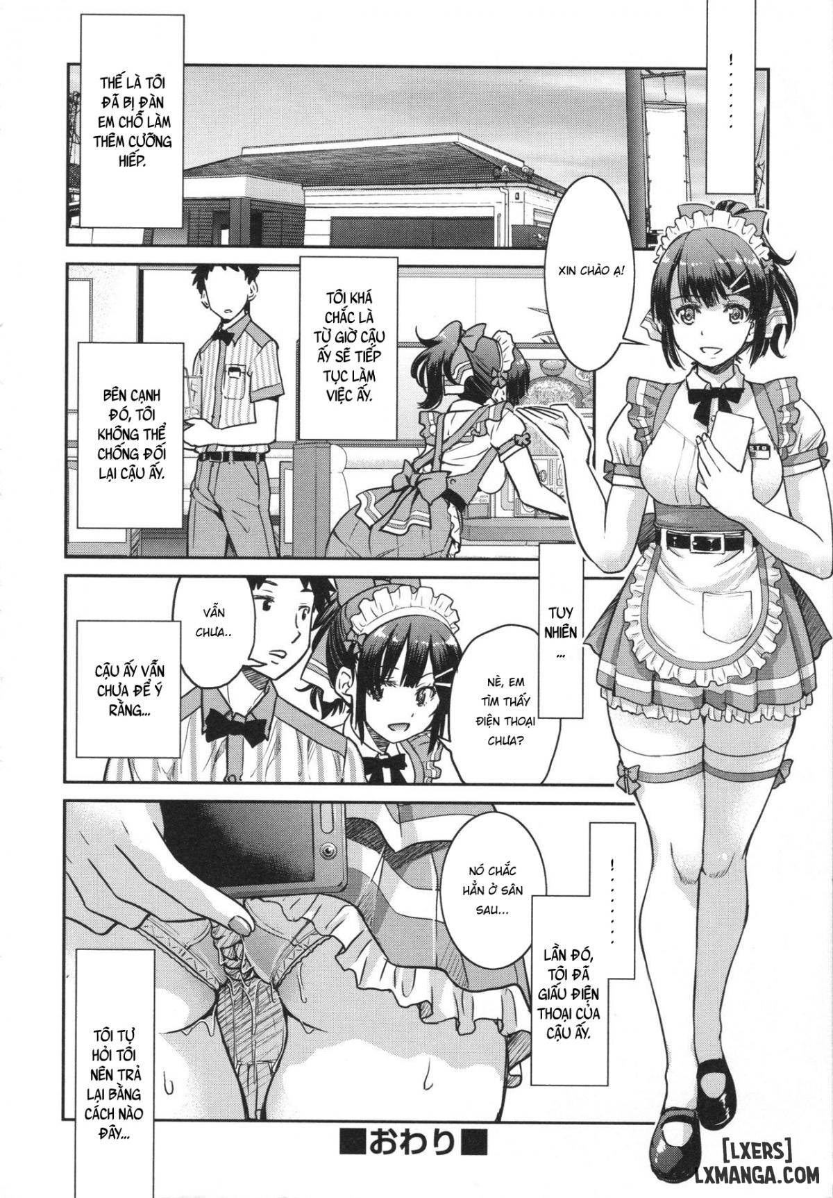 Toretate Famiresu Senpai wo Gyuutto Shibatta Gochisou Don - Chapter 1 trang 34