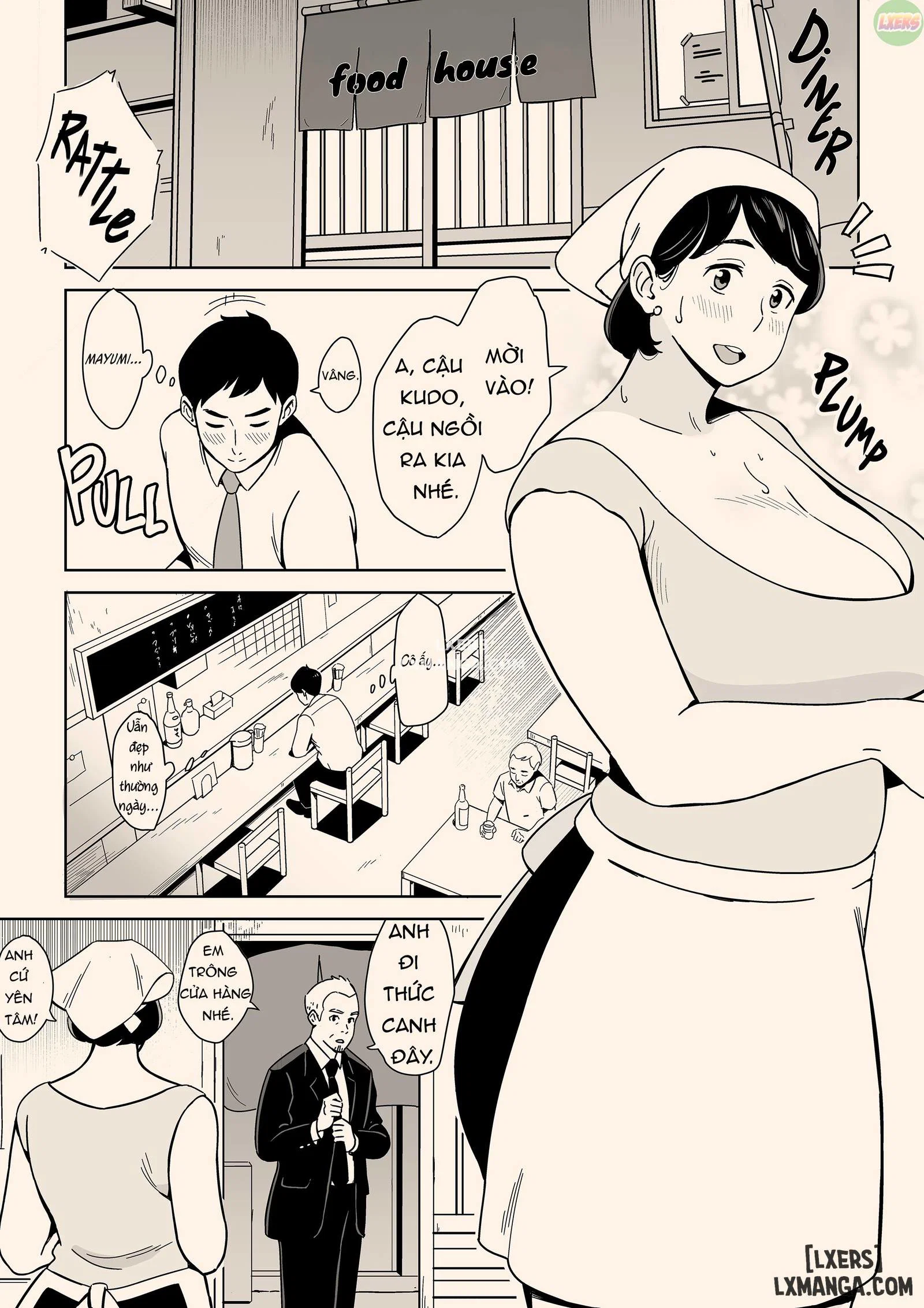 Người vợ ngon lành và khêu gợi của chủ quán ăn - Chapter 1 trang 4