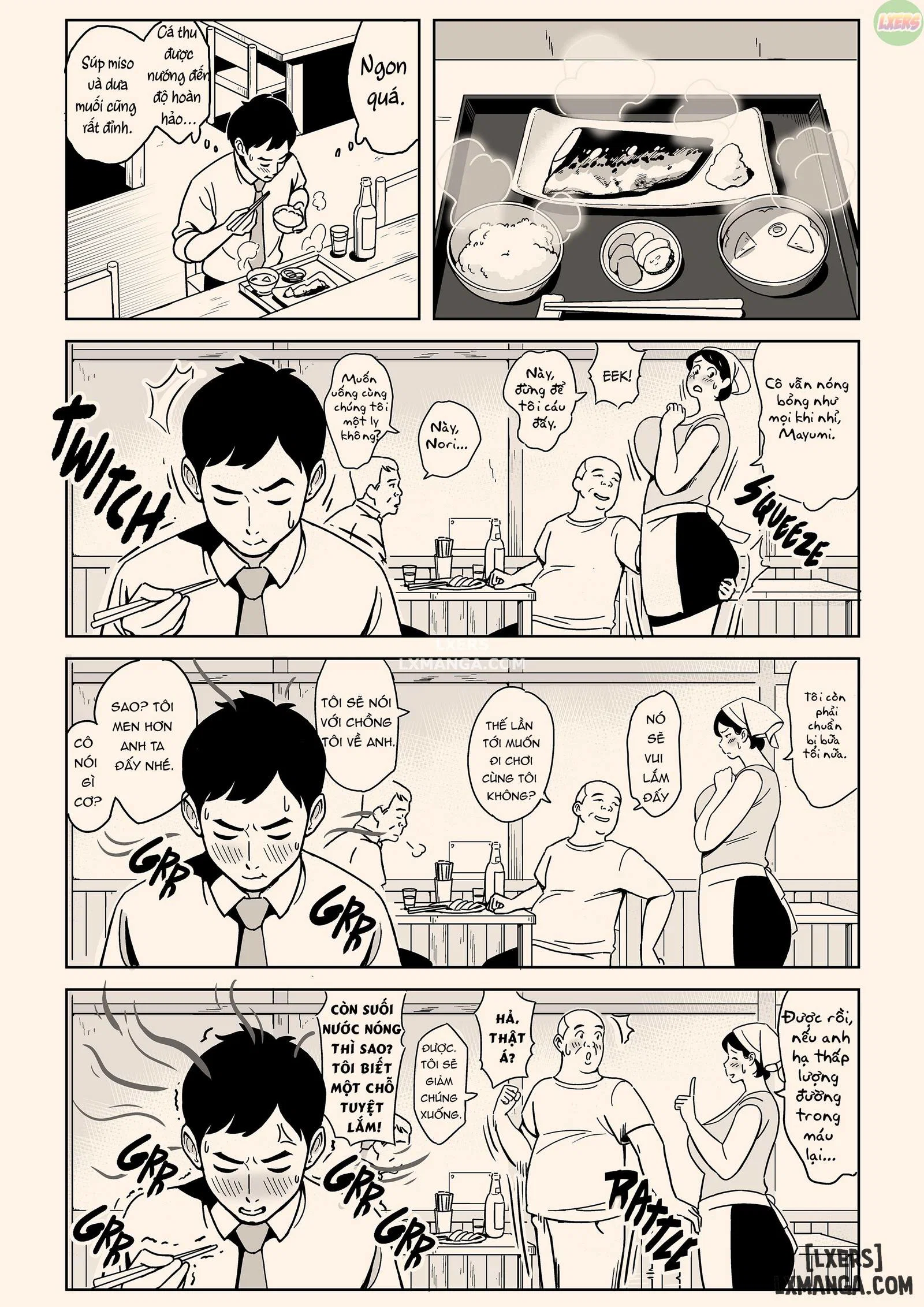 Người vợ ngon lành và khêu gợi của chủ quán ăn - Chapter 1 trang 6