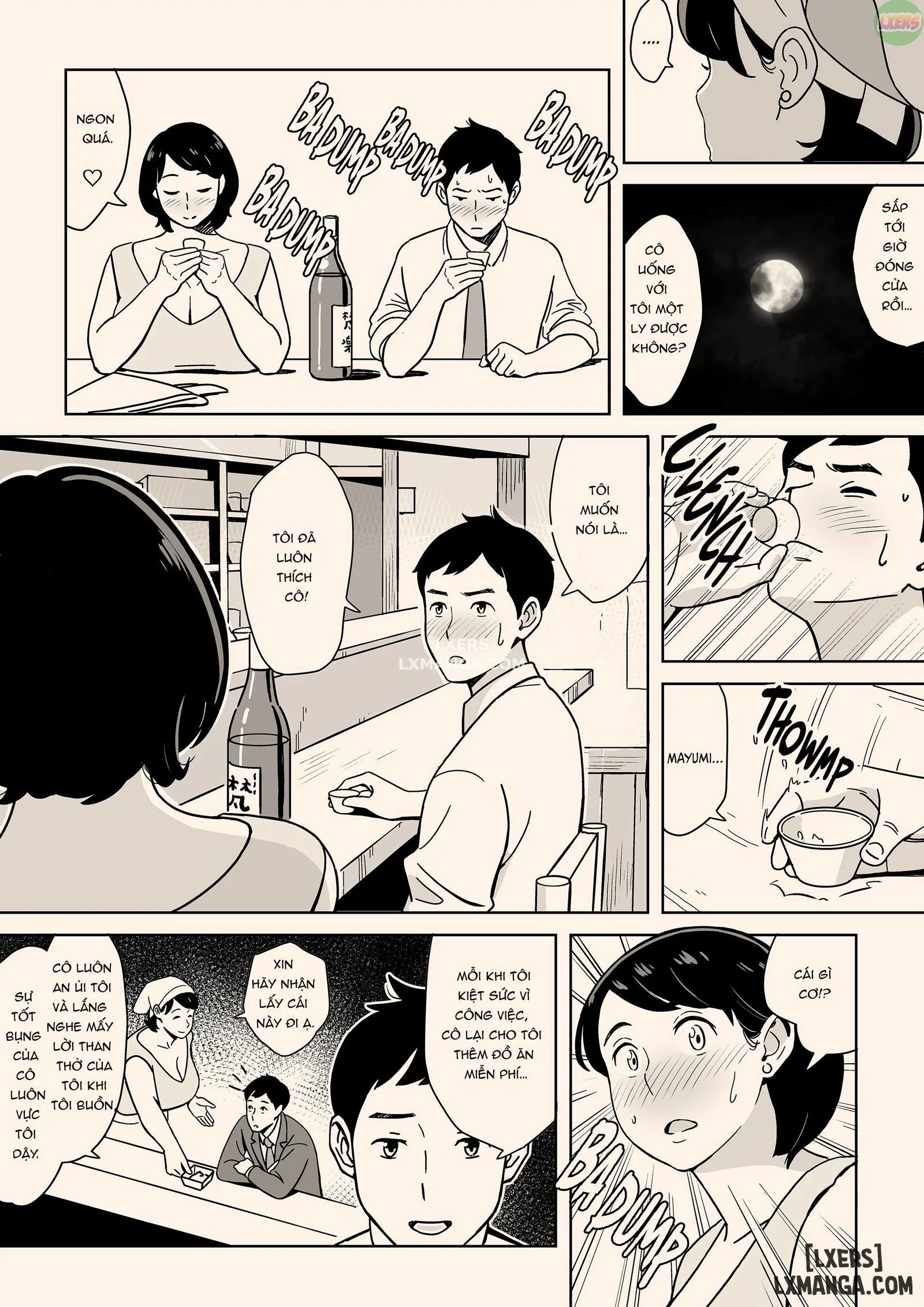 Người vợ ngon lành và khêu gợi của chủ quán ăn - Chapter 1 trang 8