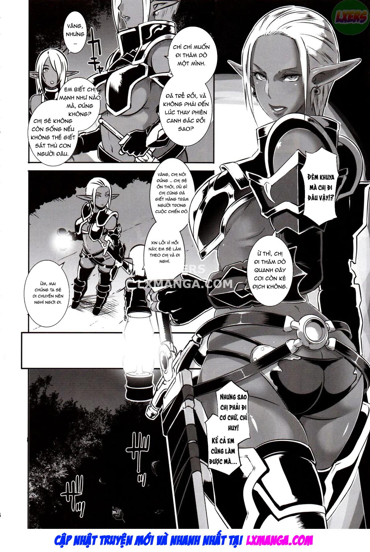 DARK ELF vs ALIEN - Oneshot trang 8