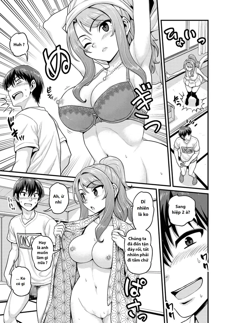 Smashing With Your Gamer Girl Friend At The Hot Spring - NTR version - Oneshot trang 9