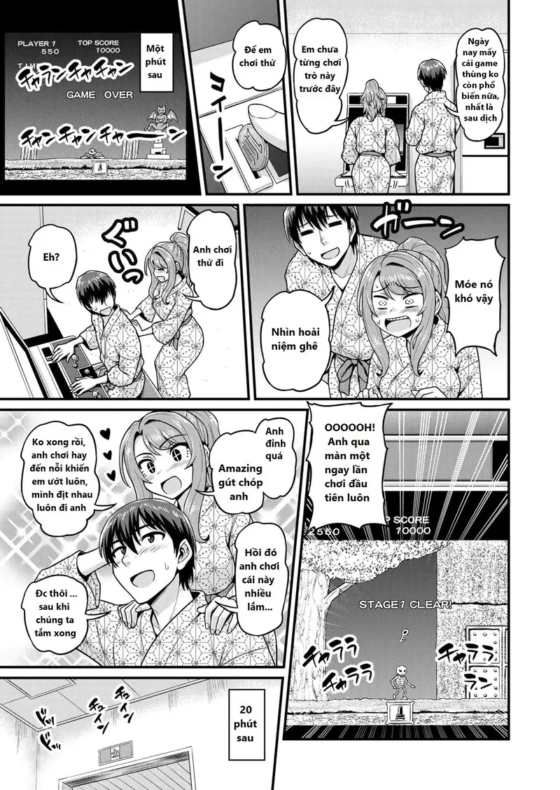 Smashing With Your Gamer Girl Friend At The Hot Spring - NTR version - Oneshot trang 11