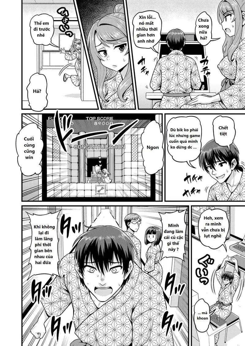 Smashing With Your Gamer Girl Friend At The Hot Spring - NTR version - Oneshot trang 12