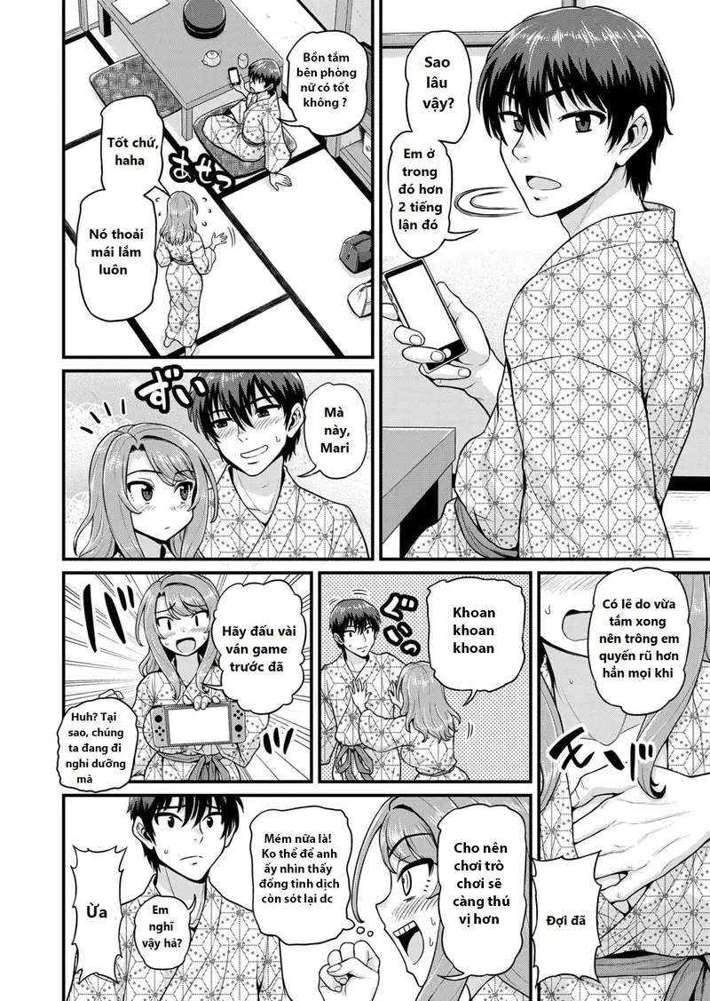 Smashing With Your Gamer Girl Friend At The Hot Spring - NTR version - Oneshot trang 62