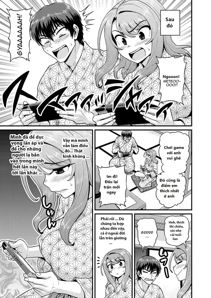 Smashing With Your Gamer Girl Friend At The Hot Spring - NTR version - Oneshot trang 63