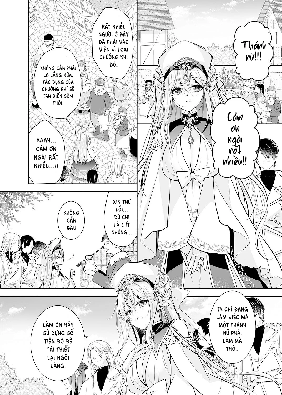 Sennou Sareta Seijo wa Nikubenki ni Job Change shite Shiawase desu - Oneshot trang 6
