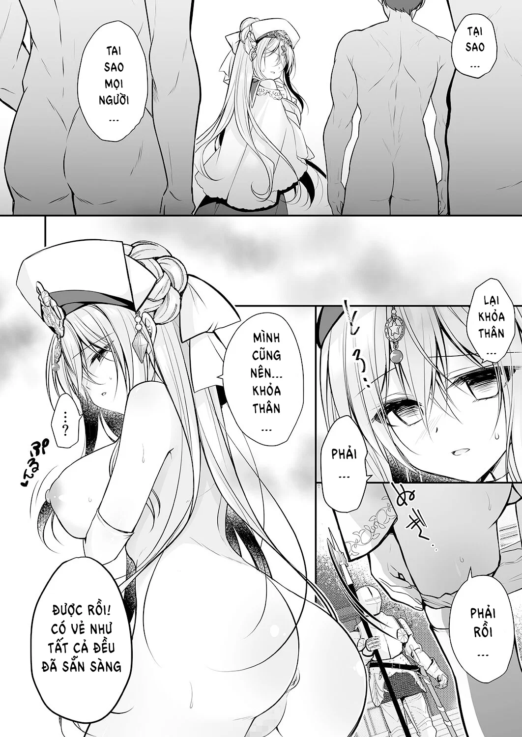 Sennou Sareta Seijo wa Nikubenki ni Job Change shite Shiawase desu - Oneshot trang 10