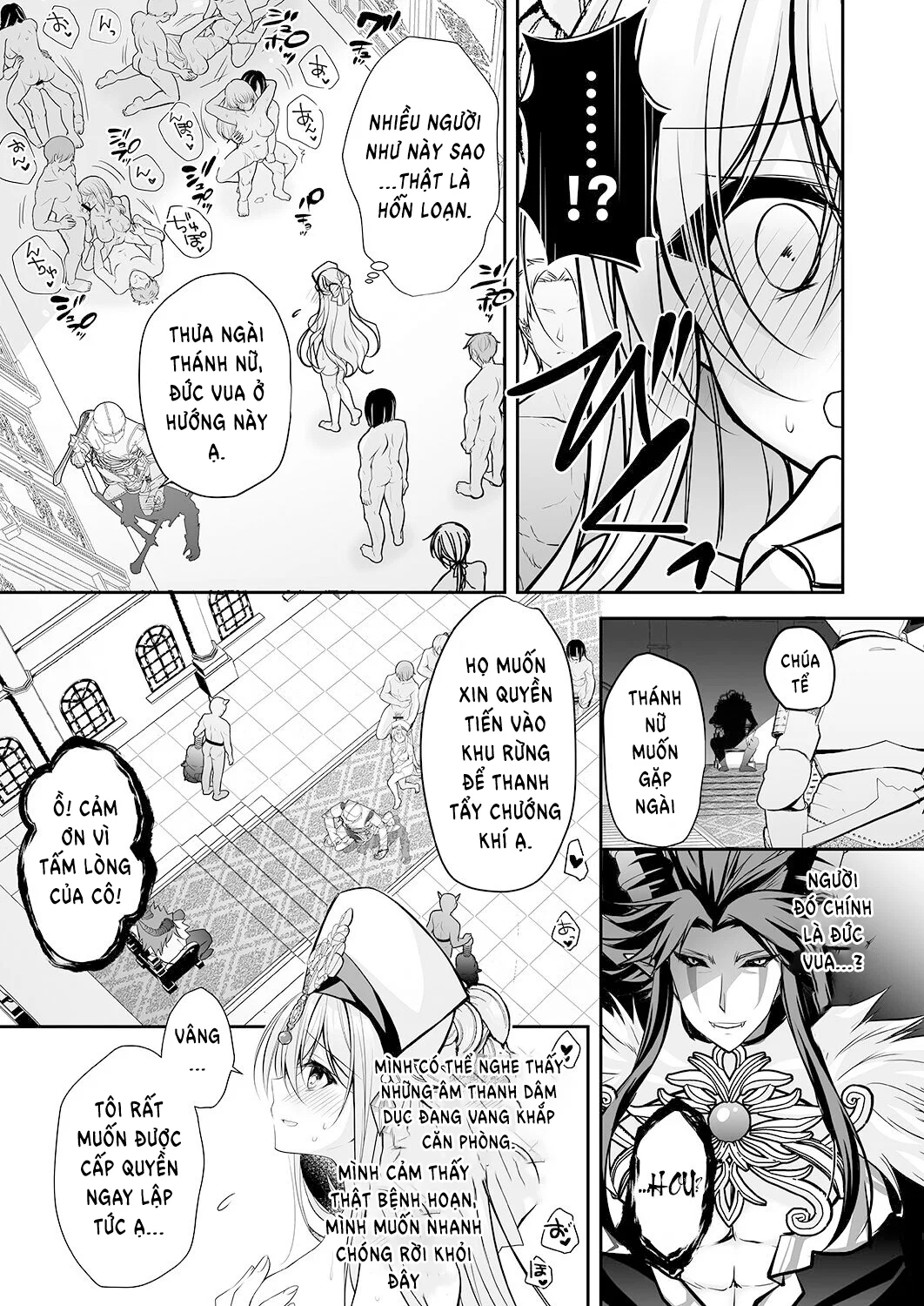 Sennou Sareta Seijo wa Nikubenki ni Job Change shite Shiawase desu - Oneshot trang 13