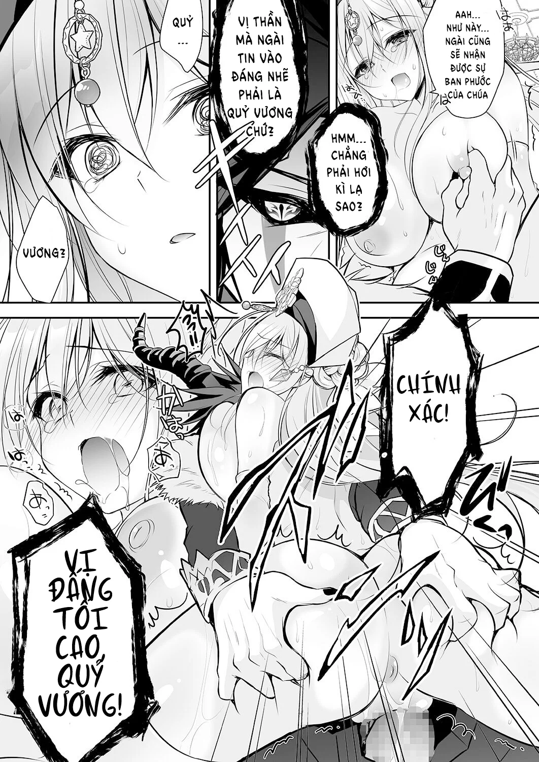 Sennou Sareta Seijo wa Nikubenki ni Job Change shite Shiawase desu - Oneshot trang 23