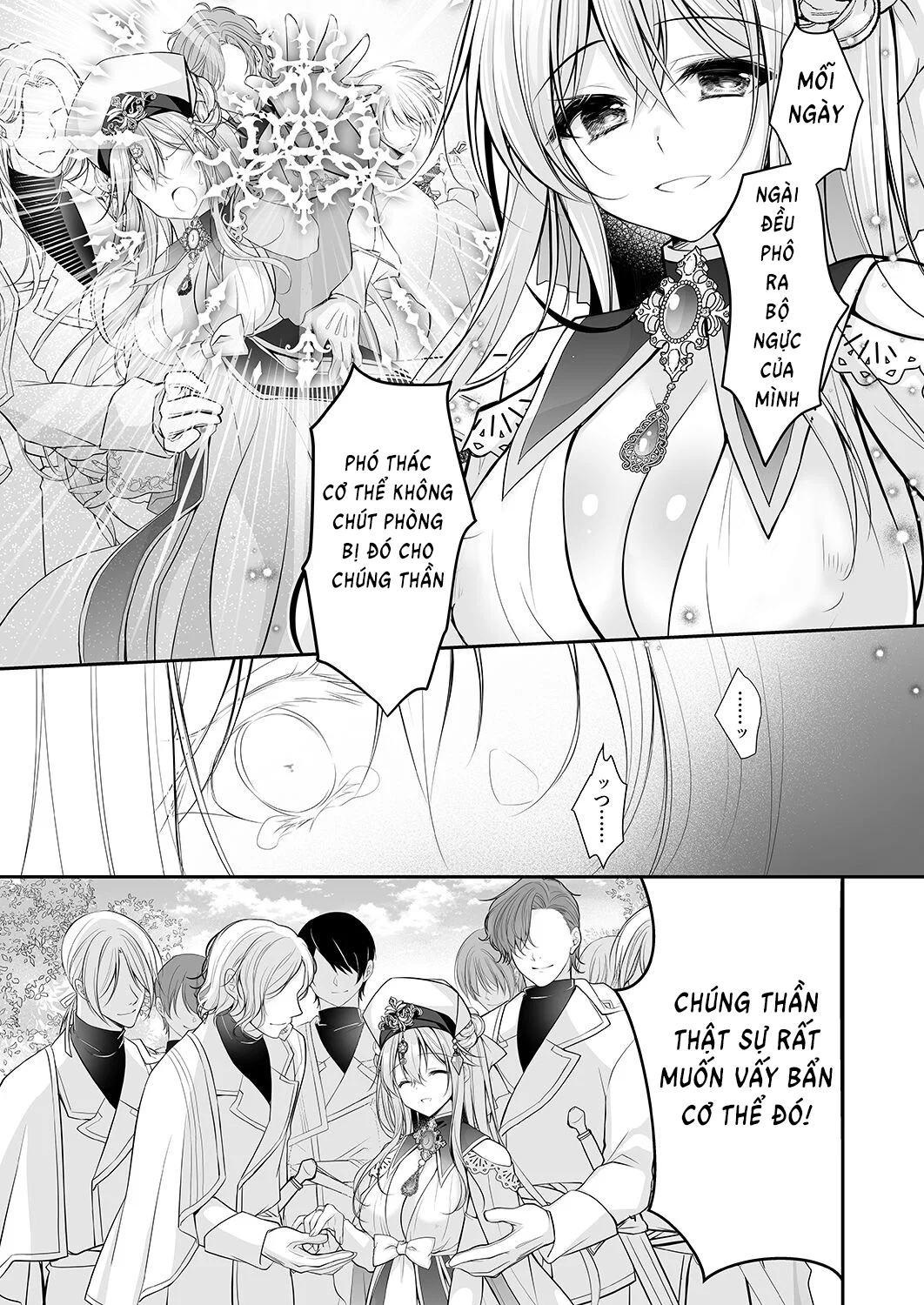 Sennou Sareta Seijo wa Nikubenki ni Job Change shite Shiawase desu - Oneshot trang 41