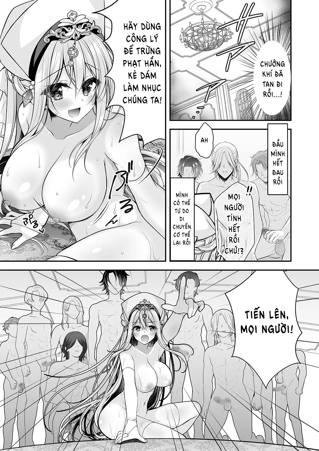 Sennou Sareta Seijo wa Nikubenki ni Job Change shite Shiawase desu - Oneshot trang 45
