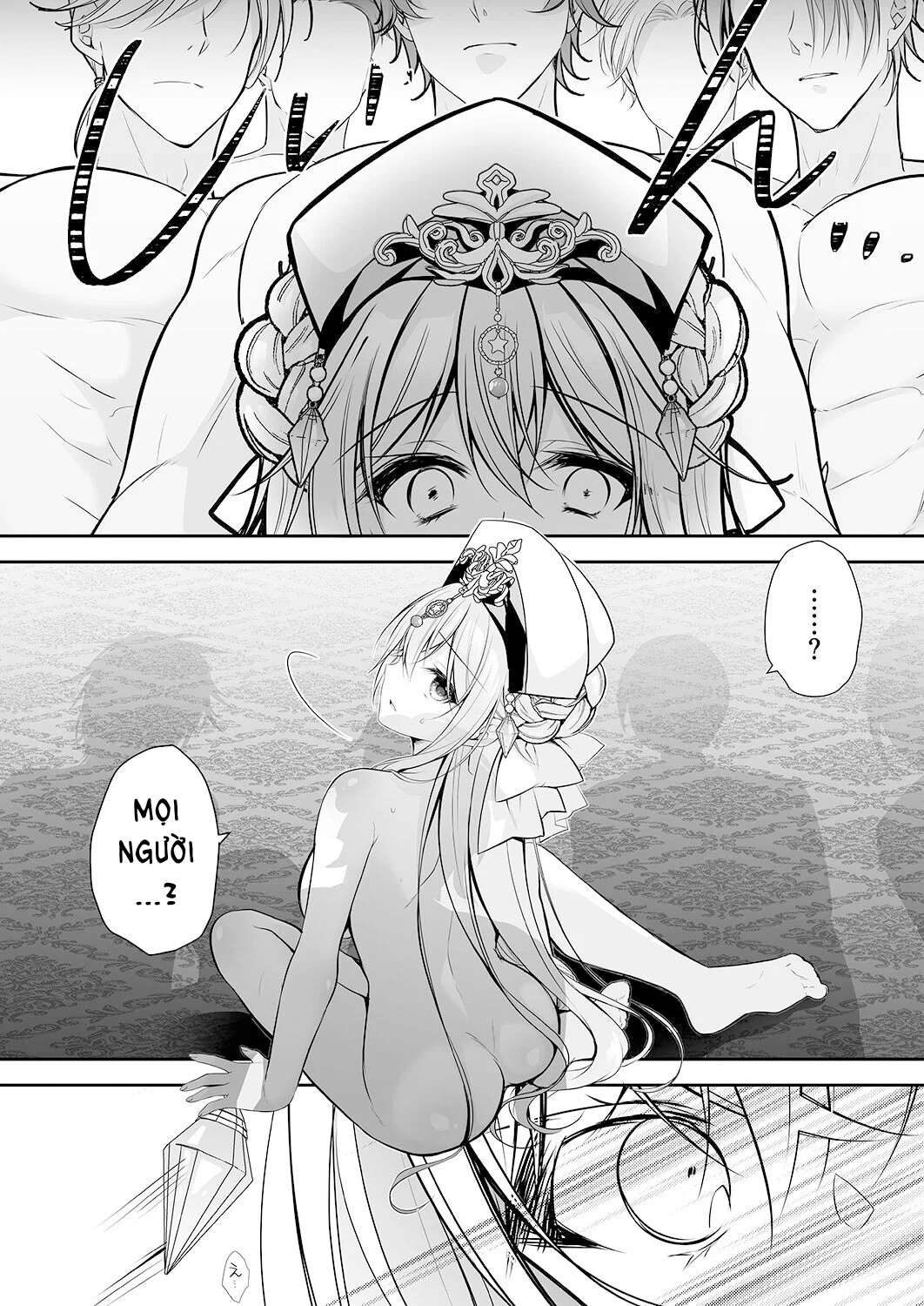 Sennou Sareta Seijo wa Nikubenki ni Job Change shite Shiawase desu - Oneshot trang 46