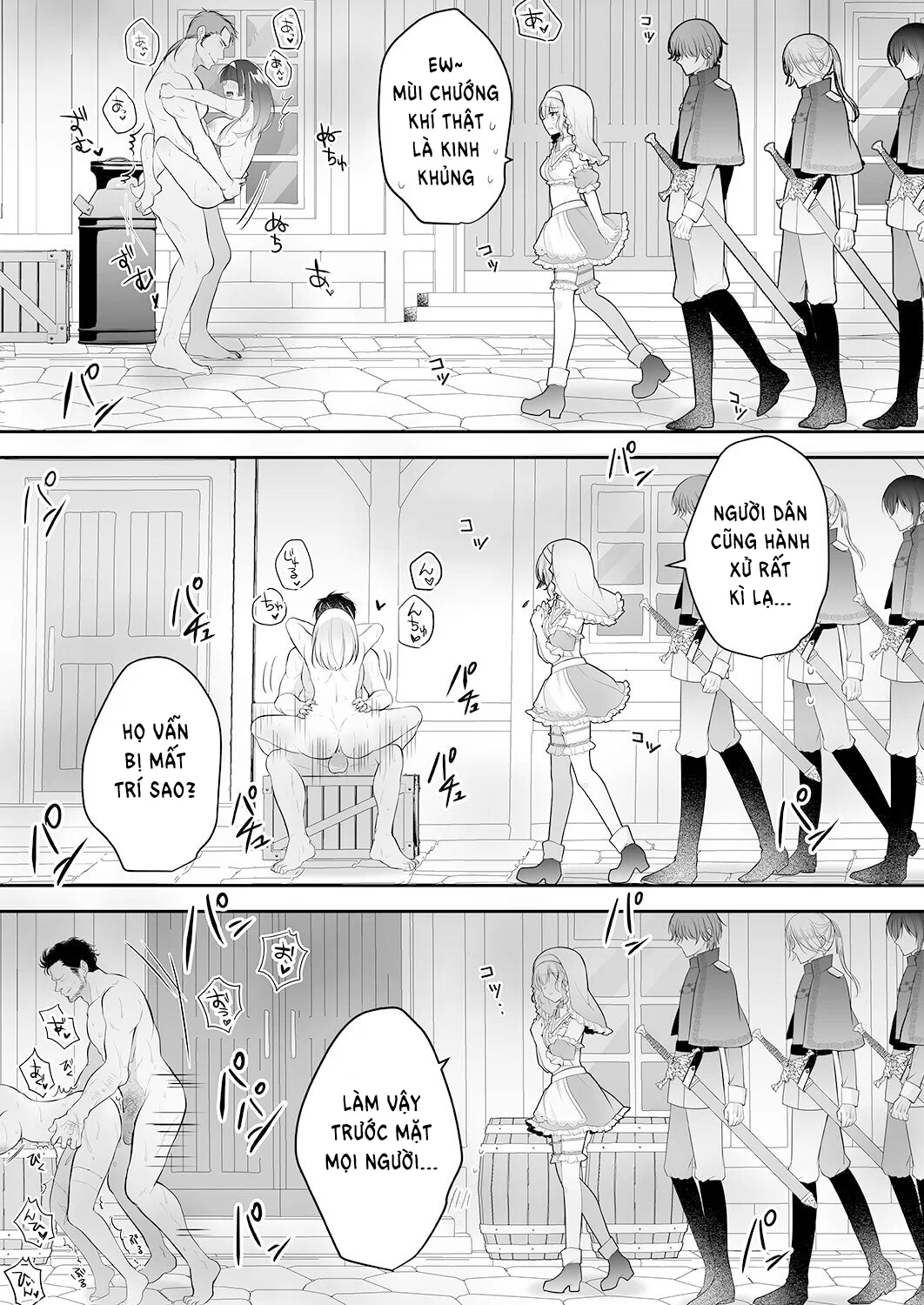 Sennou Sareta Seijo wa Nikubenki ni Job Change shite Shiawase desu - Oneshot trang 53
