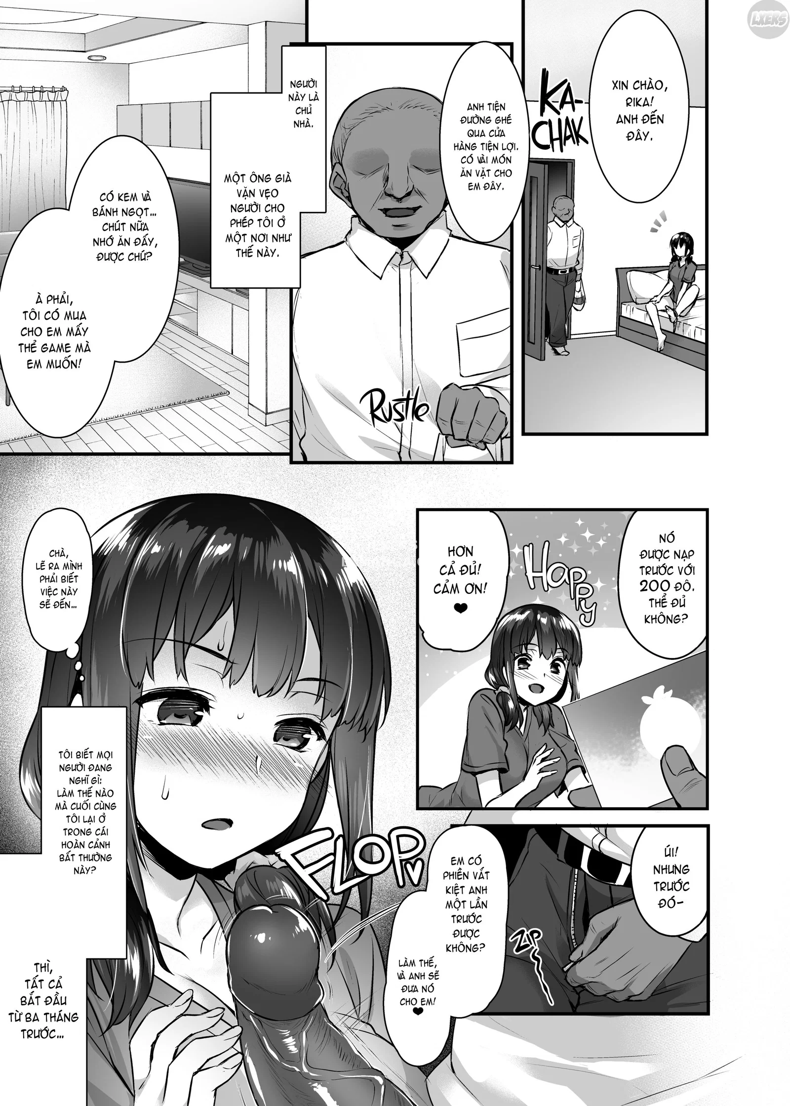 Rika's Sex Den - The Life of a Runaway Freeloader - Oneshot trang 4
