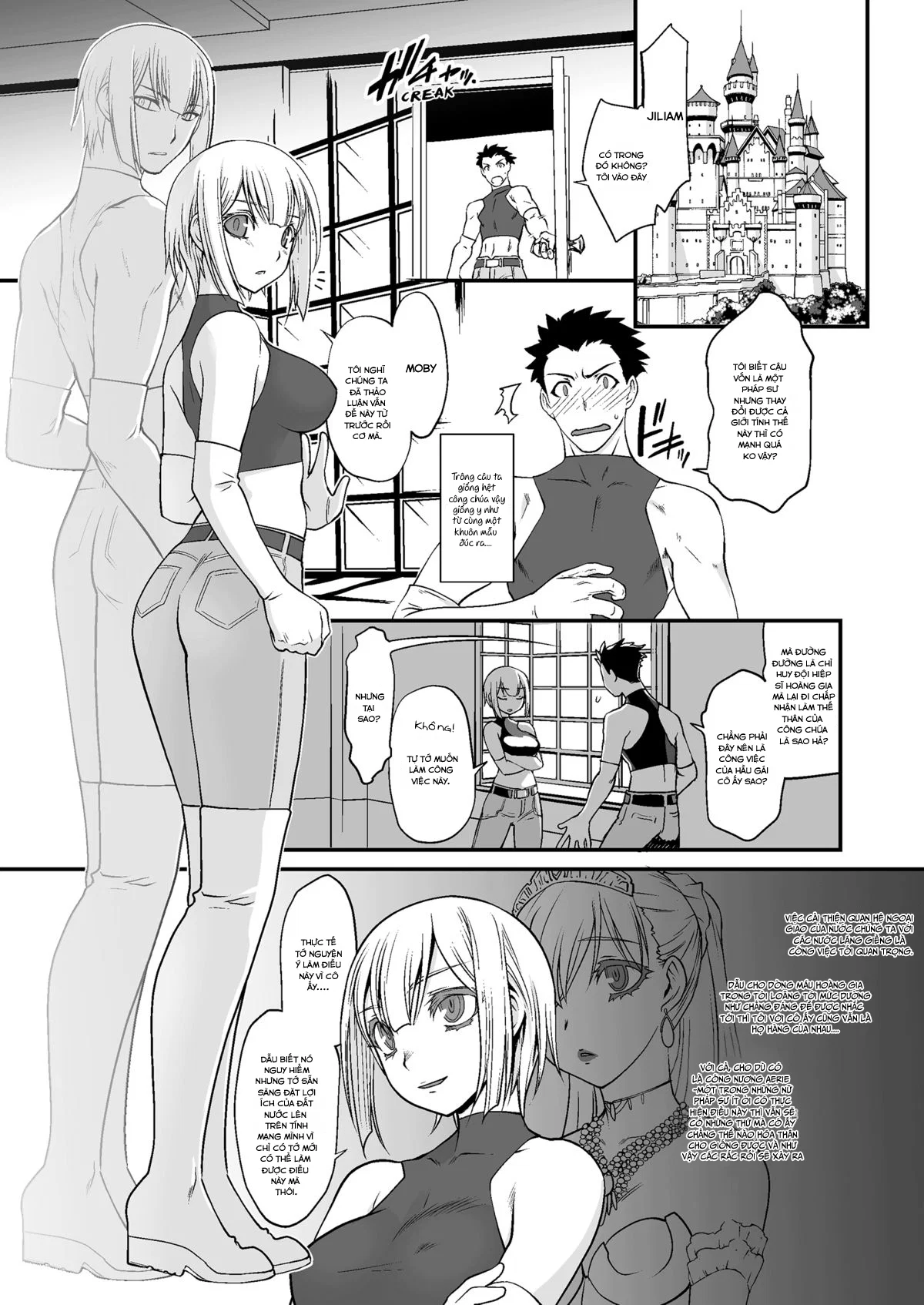 Kishi Danchou Kanrakusu - Chapter 1 trang 4