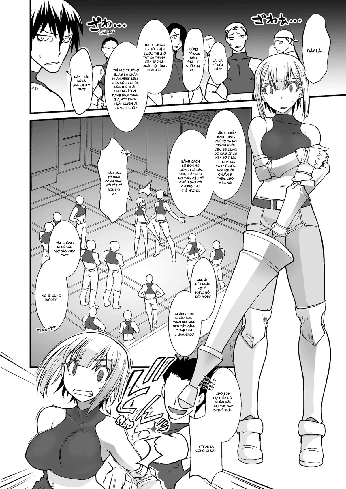 Kishi Danchou Kanrakusu - Chapter 1 trang 11