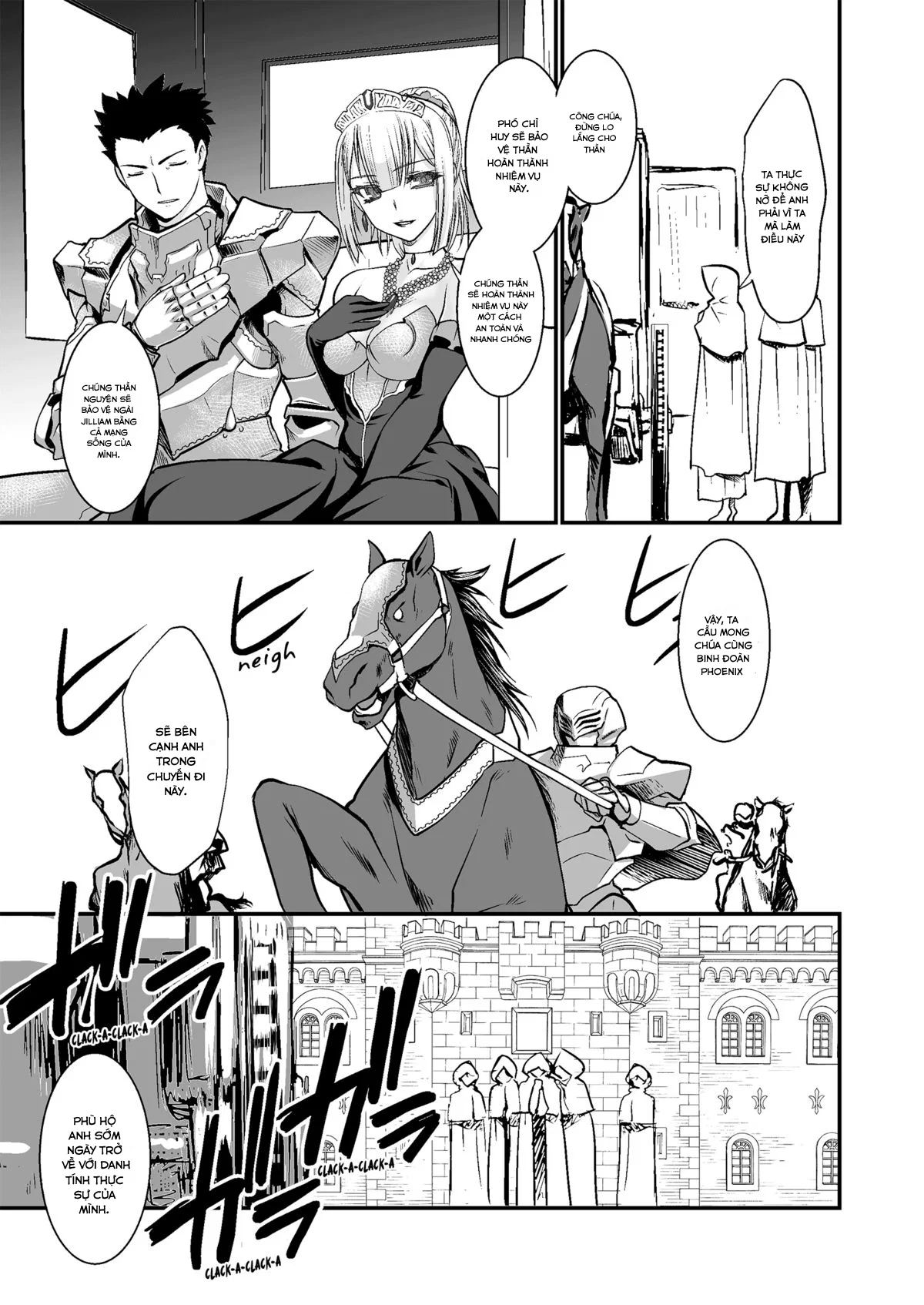 Kishi Danchou Kanrakusu - Chapter 1 trang 34