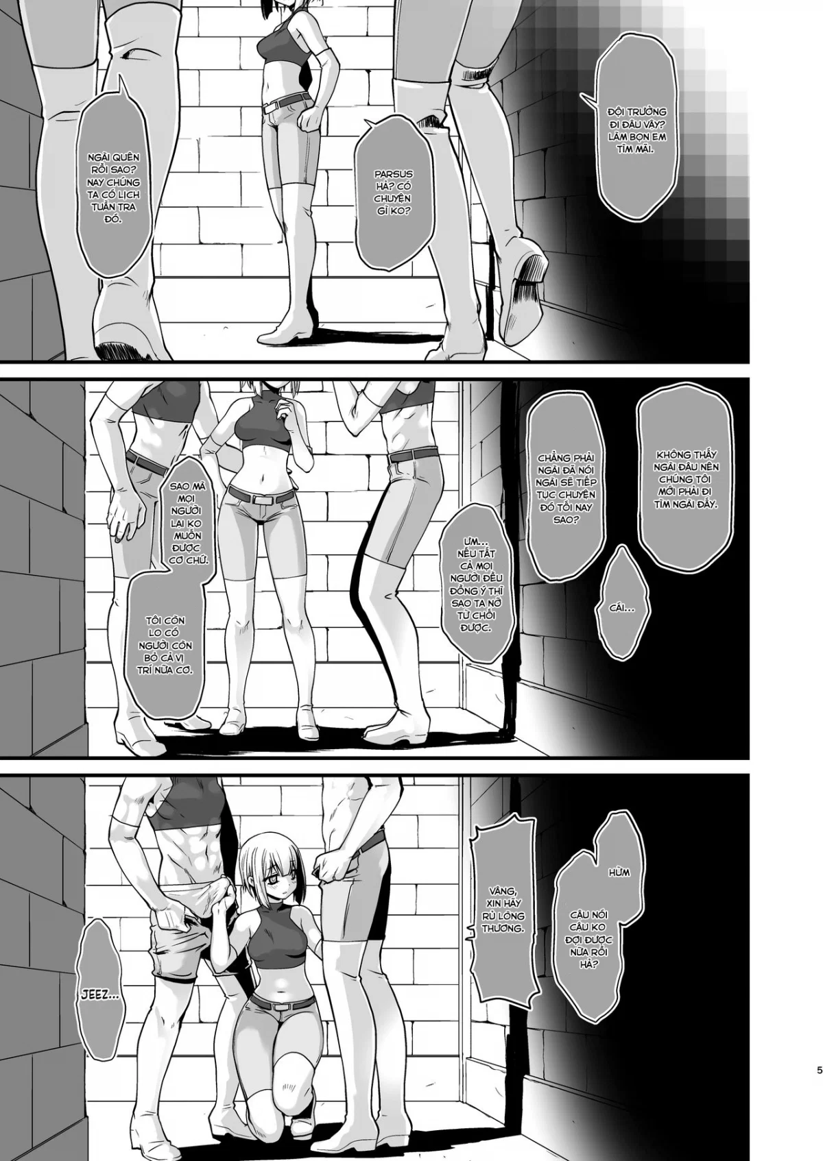 Kishi Danchou Kanrakusu - Chapter 4 END trang 4