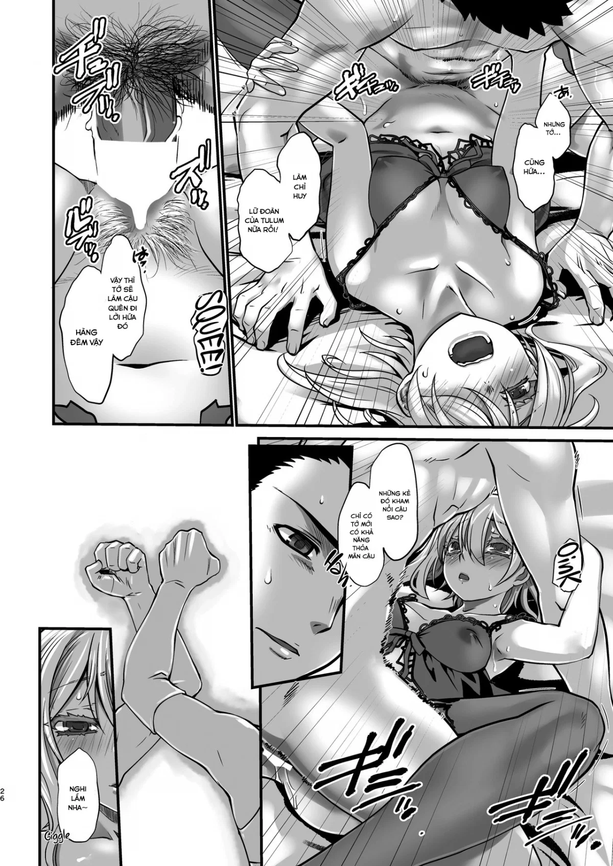 Kishi Danchou Kanrakusu - Chapter 4 END trang 25