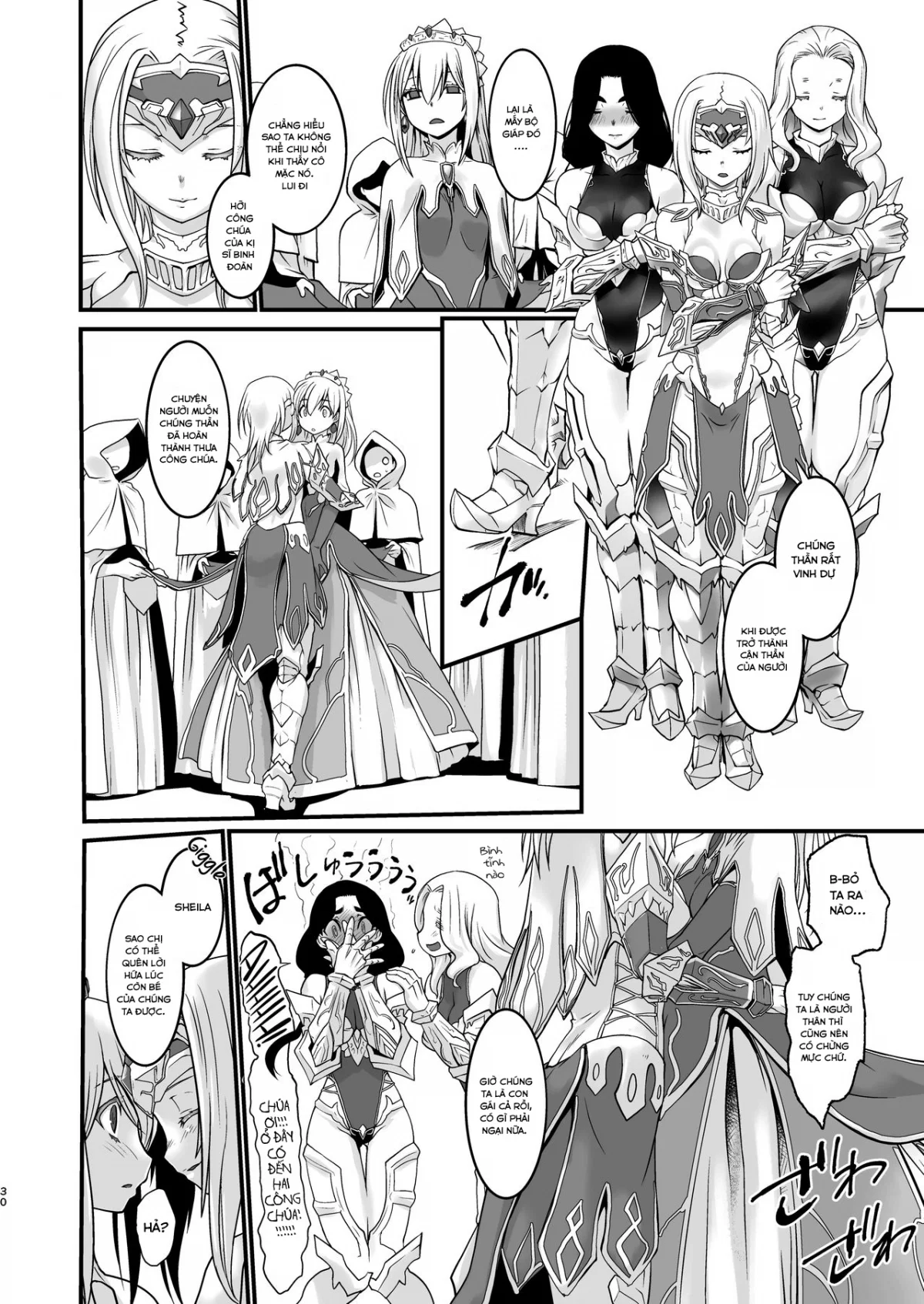 Kishi Danchou Kanrakusu - Chapter 4 END trang 29