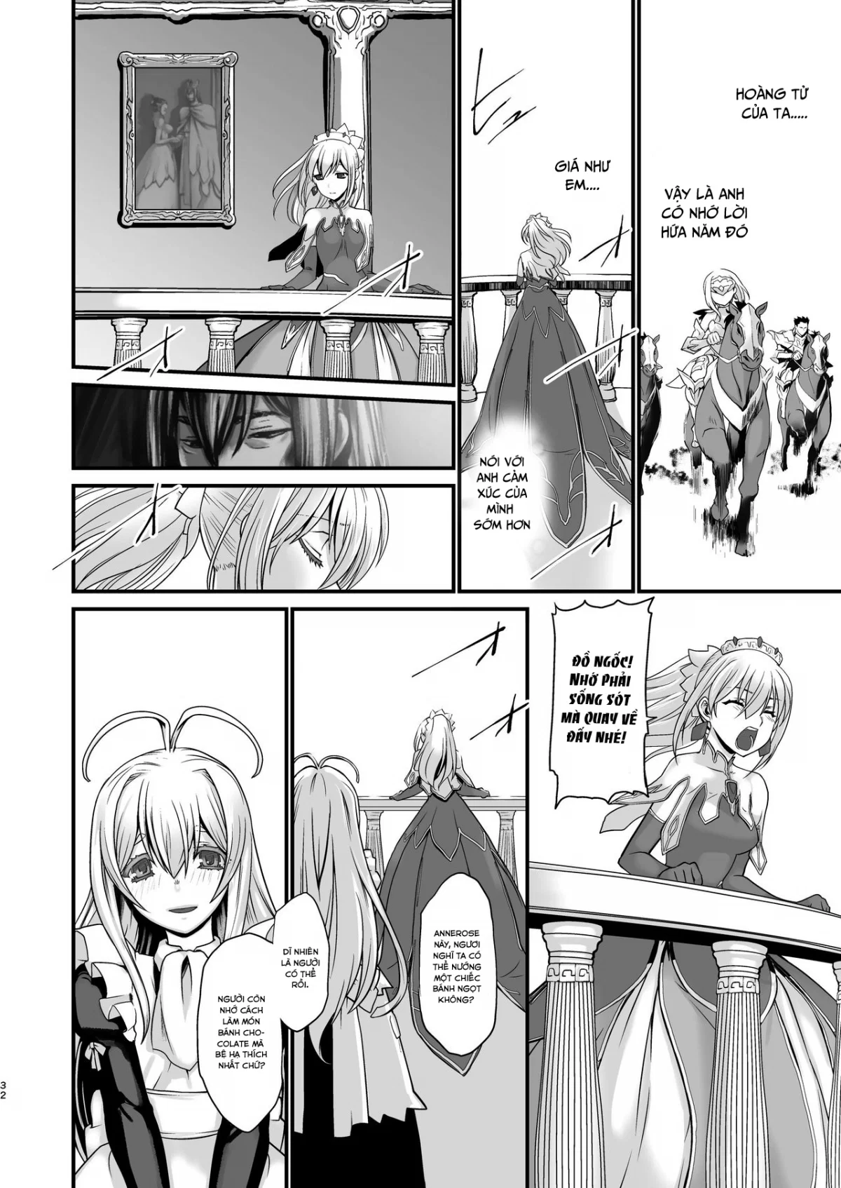 Kishi Danchou Kanrakusu - Chapter 4 END trang 31