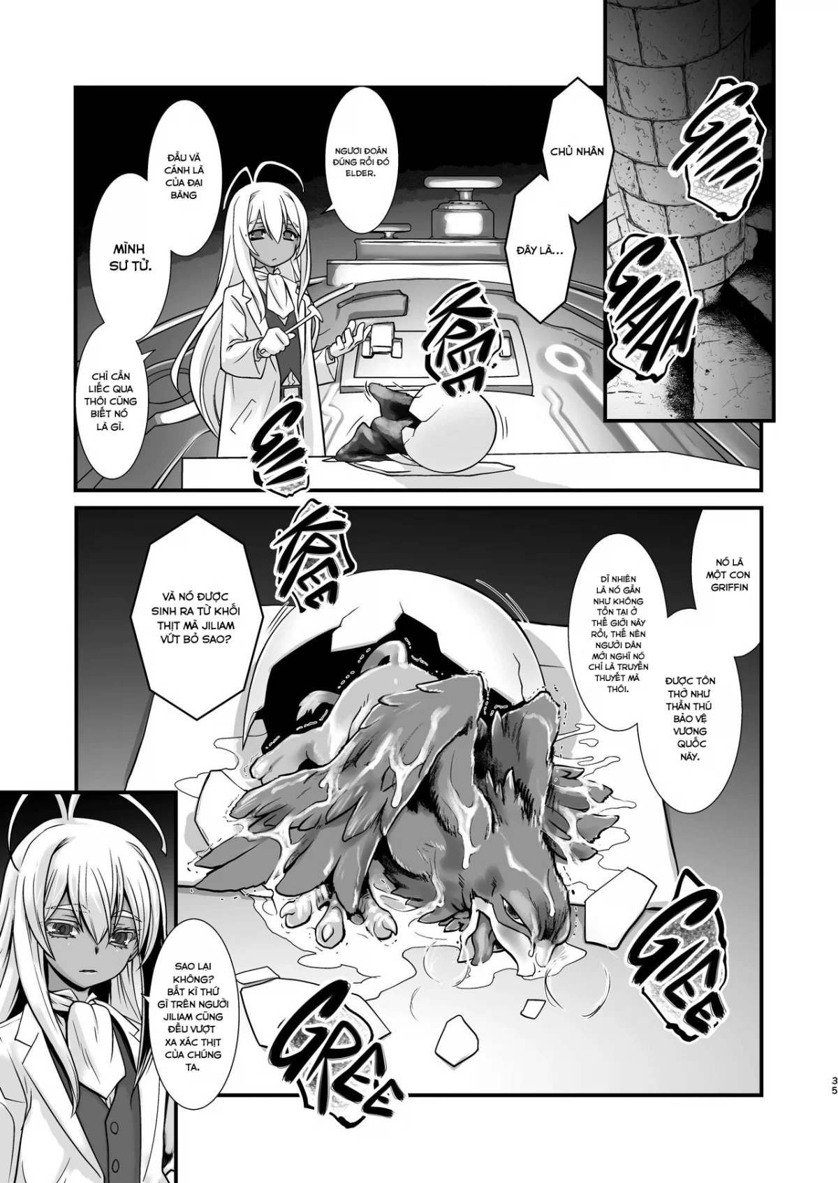 Kishi Danchou Kanrakusu - Chapter 4 END trang 34