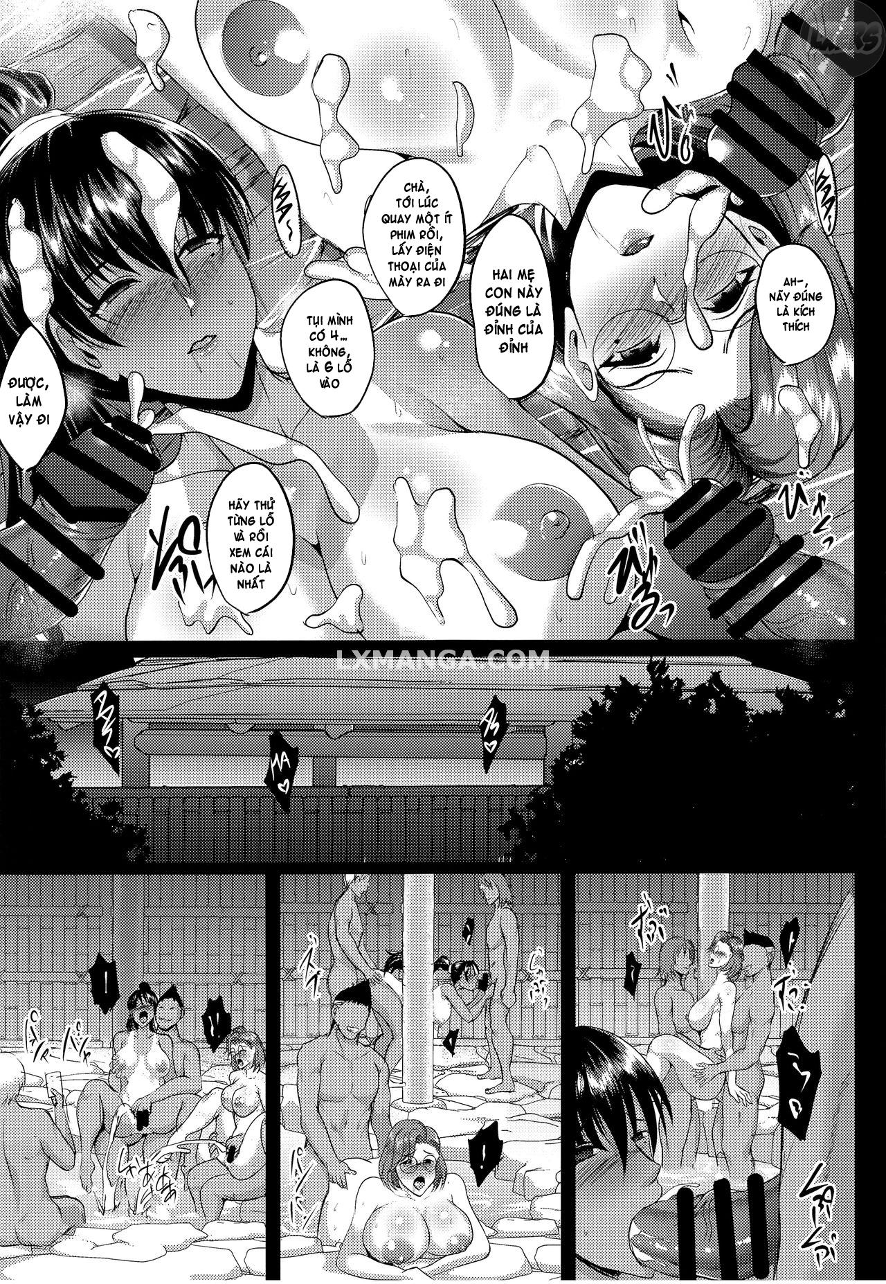 Oyako Onsen Ryokou Choukyou Kiroku - Oneshot trang 34