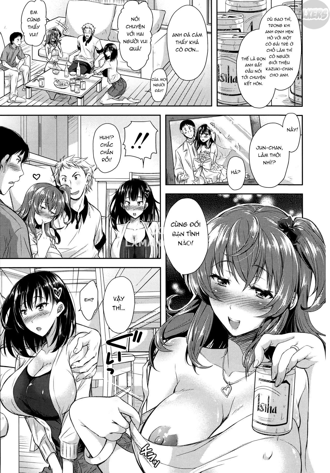 Yokumakezuma no Sukebegao - Chapter 1 trang 11