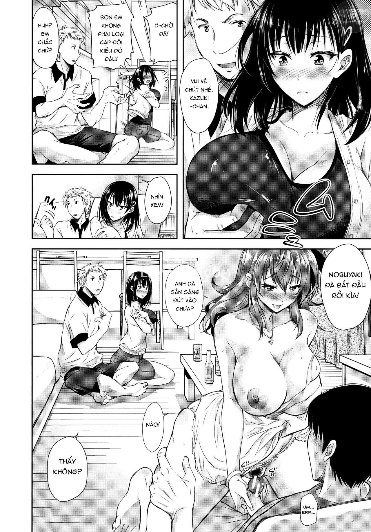 Yokumakezuma no Sukebegao - Chapter 1 trang 12
