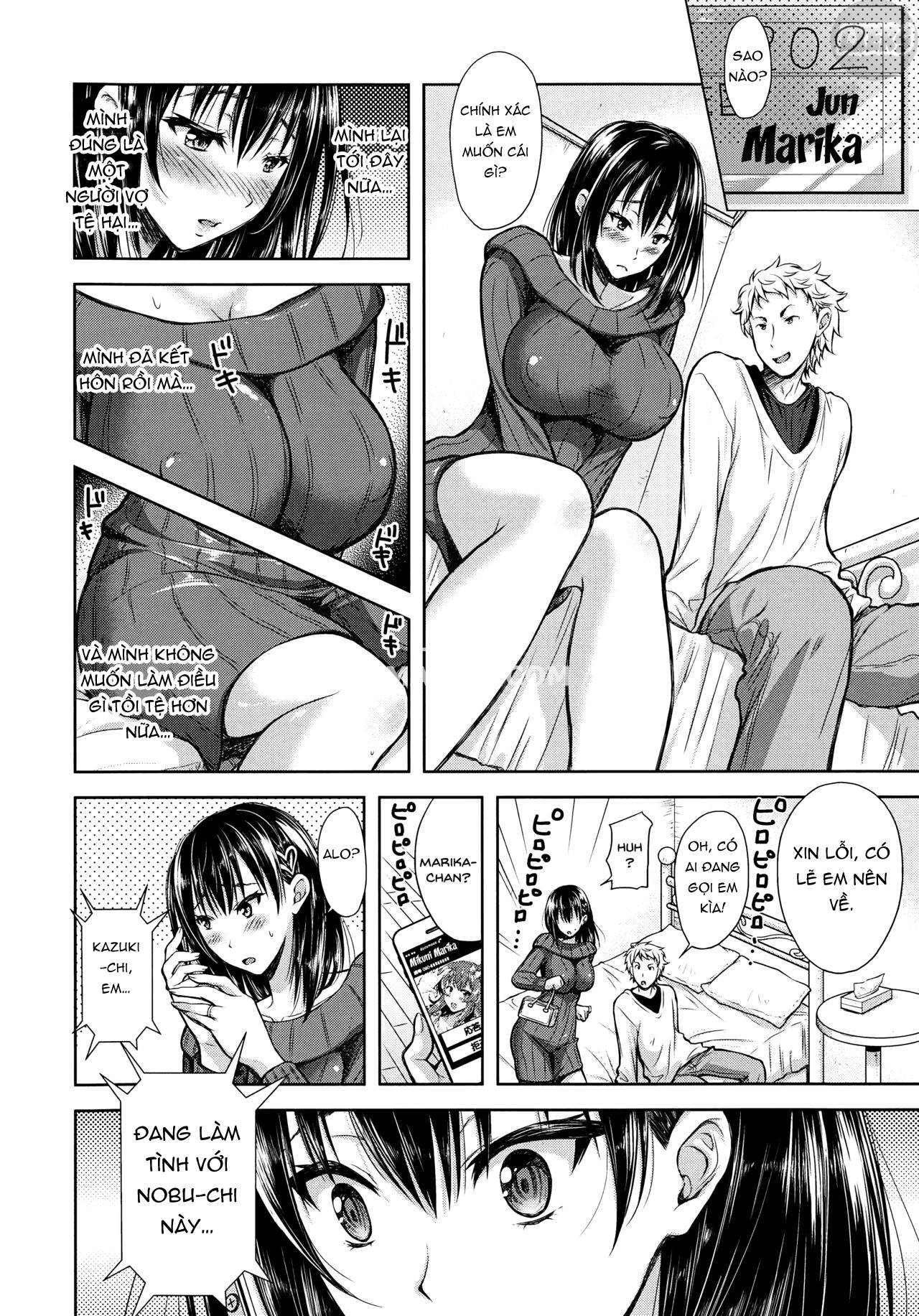 Yokumakezuma no Sukebegao - Chapter 2 trang 11