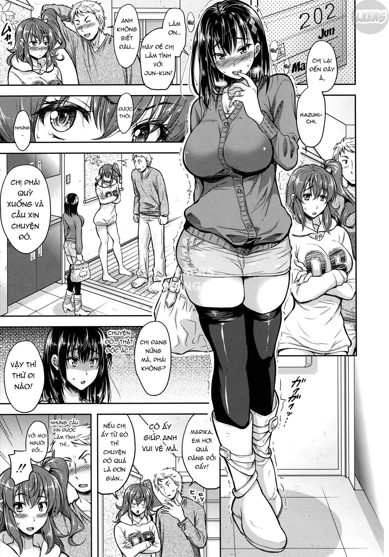 Yokumakezuma no Sukebegao - Chapter 3 trang 10